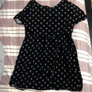 AL Cami Overla Black Print